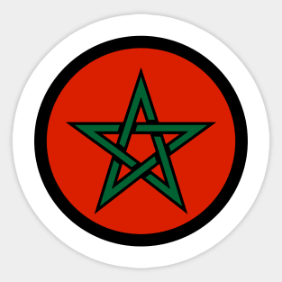 Morocco Star Sticker